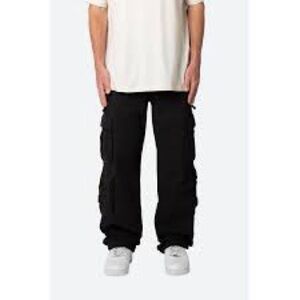 MNML Men's Black Cargo Pants SZ 32